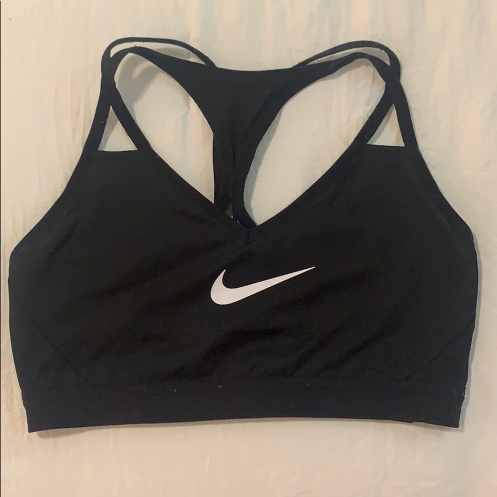 Nike | black sports bra size M